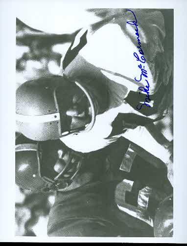 Mike Mccormack Browns Autograph 8x10 Signed Photo Poster painting Jsa