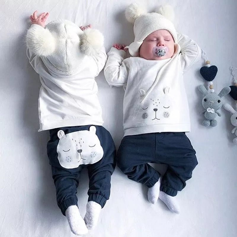 Newborn Boys Warm Outfit Outerwear Clothes