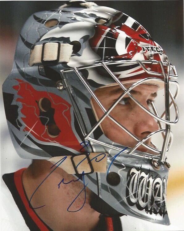 Carolina Hurricanes Cam Ward Signed Autographed 8x10 Photo Poster painting COA