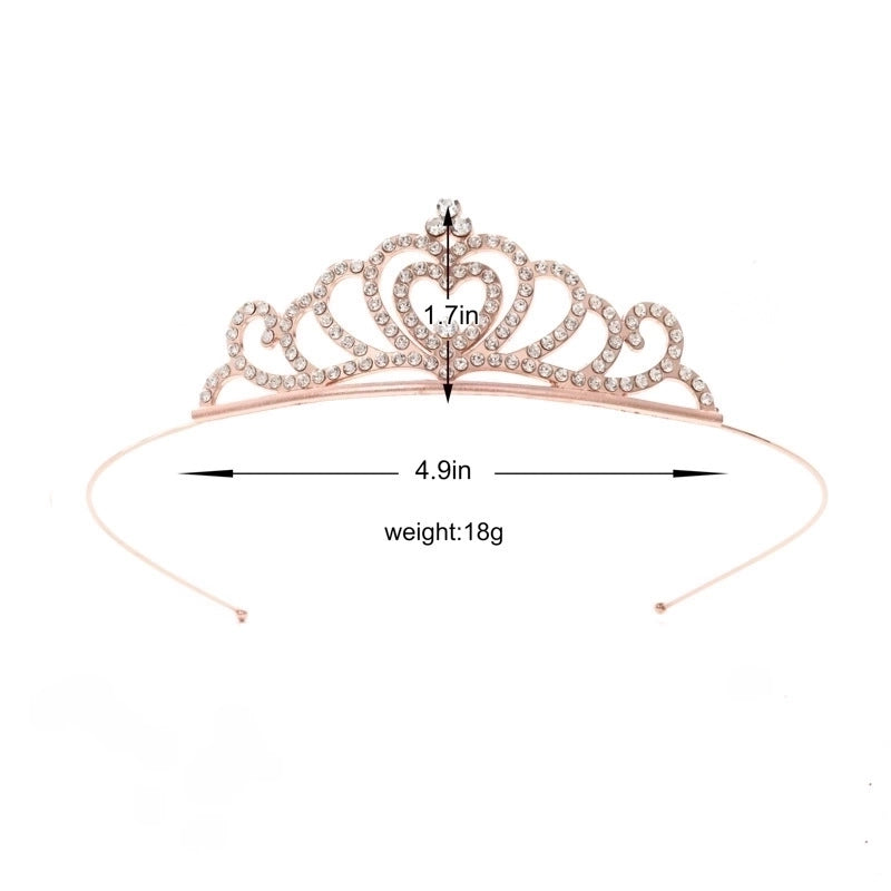 Factory Girl Crown Princess Simple Cute Headband Baby Festival Performance Hair Accessories Bride Crown Wedding Headdress