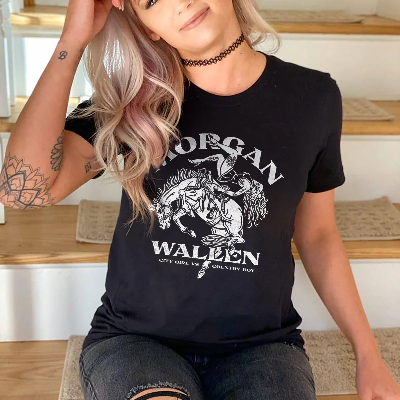Morgan Wallen Printed Women's T-shirt