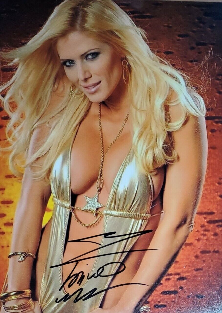 Torrie Wilson Authentic Autographed 8x10 Photo Poster painting w/ COA