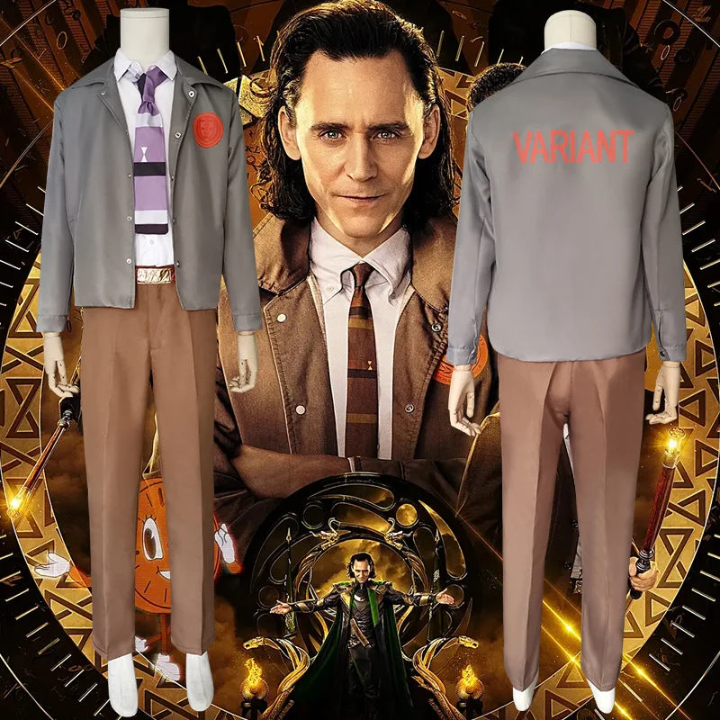 The Avengers Halloween Costumes Loki Suit-elleschic