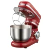 6-speed 4L Stainless Steel Bowl 1200W Powe Kitchen Food Stand Mixer Cream Egg Whisk Whip Dough Kneading Mixer Blender Machine