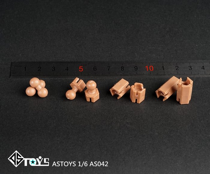2 Count 1/6 Neck Head Connector Accessory Body Parts For 12'' Action Figure 