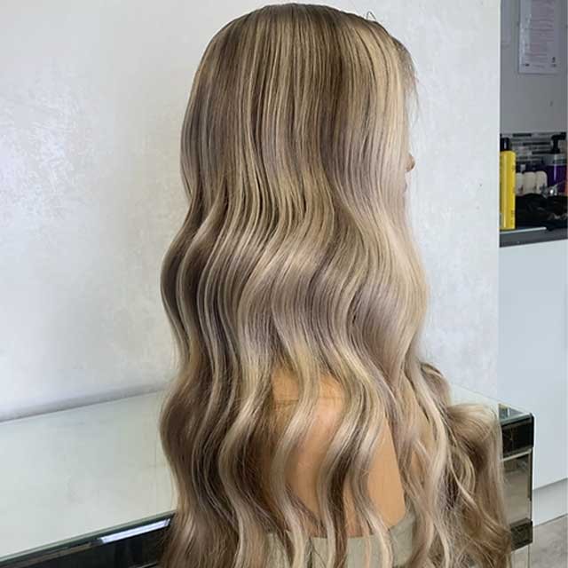 Zaesvini Hair®|New Fashion Blonde Long Wave Wig Zaesvini