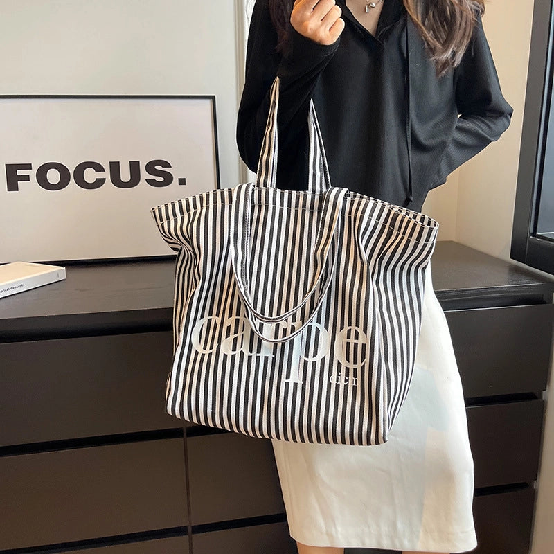 Women’s Medium Spring&summer Canvas Classic Style Tote Bag