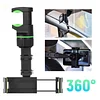 Universal 360 Rotation Car Rear View Mirror Mount Stand GPS Cell Phone Holder 