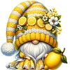 Lemon Gnome-11CT Stamped Cross Stitch 40*40cm/15.75*15.75in