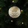 8CM Lace Shimmer Balls Christmas Tree Hanging Decor
