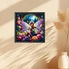 Diamond Painting-DIY Full Round Drill Garden Butterfly Fairy