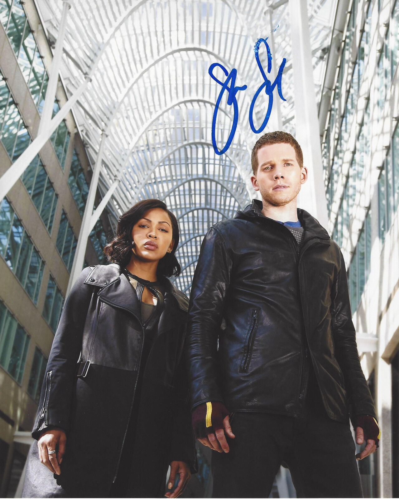 STARK SANDS SIGNED AUTHENTIC 'MINORITY REPORT' TV ACTOR 8X10 Photo Poster painting w/COA