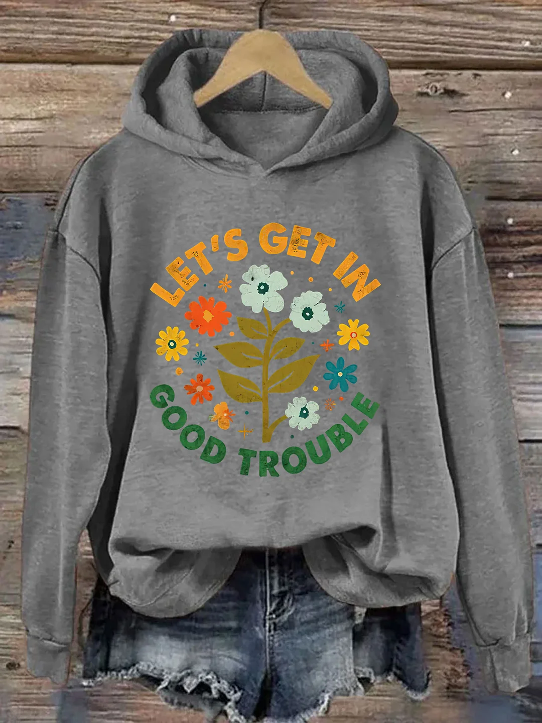 Lets Get In Good Trouble Hoodie