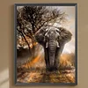 Diamond Painting-DIY Full Round Drill Elephant