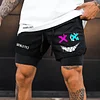 Men's Smiley Shorts Performance Shorts by Inlyline