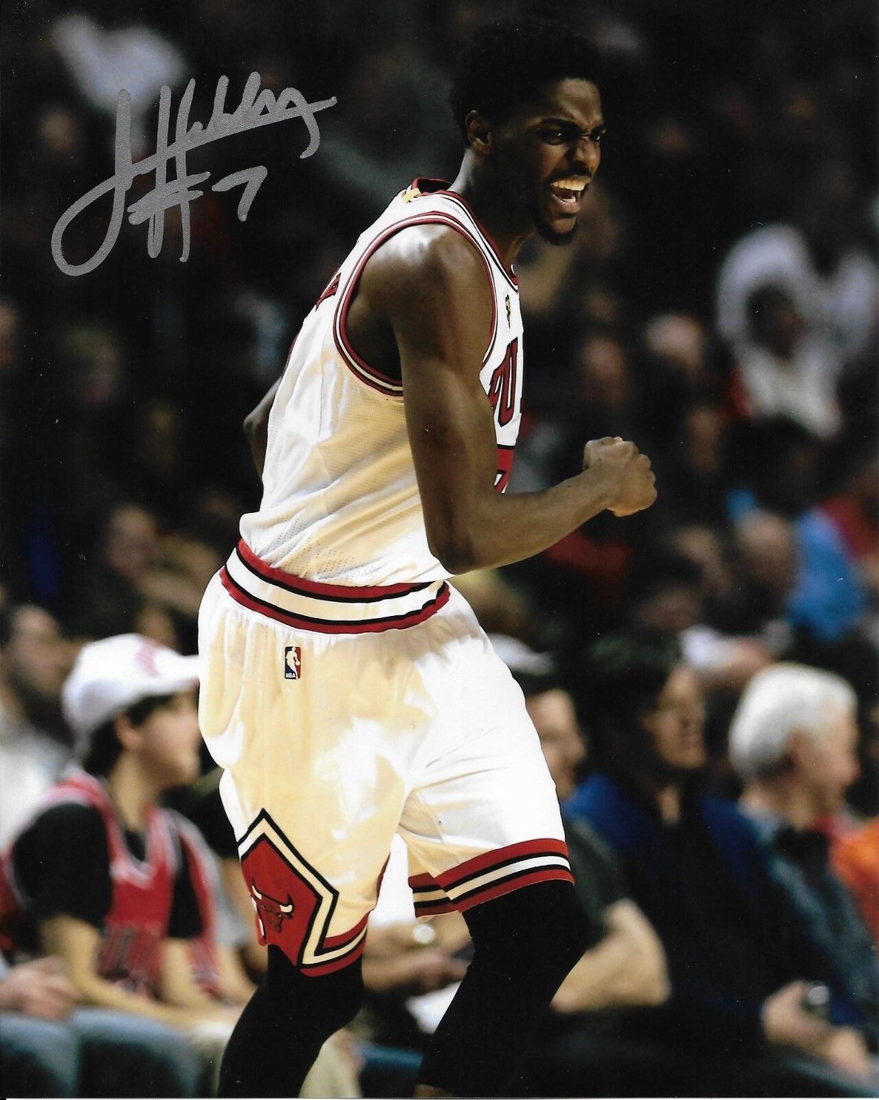 JUSTIN HOLIDAY signed autographed CHICAGO BULLS 8x10 Photo Poster painting BASKETBALL w/COA