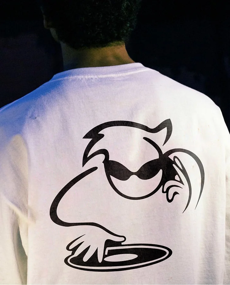 Dj Print T-shirt