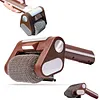 304 Stainless Steel Barbecue Grill Cleaning Brush with LED Light, Cordless, 350 RPM Motor, 360&deg; Cleaning, Suitable for Multiple Grills, Portable and Washable