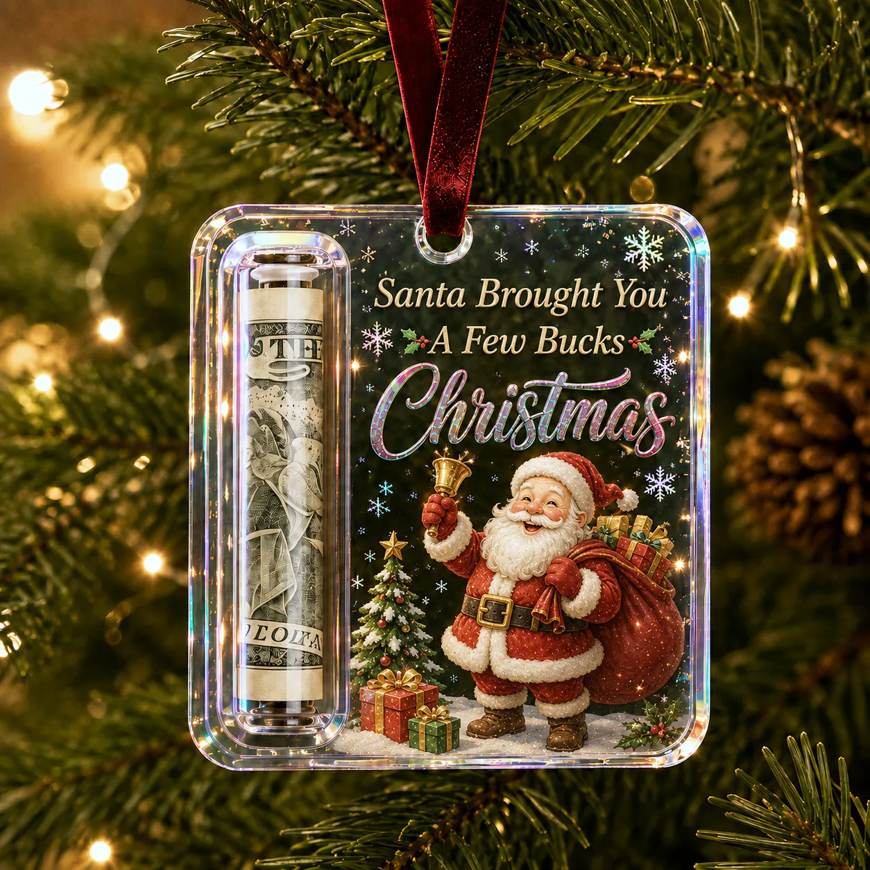 🎄🎁 Christmas Best-Seller 💵 Christmas Cash Gift Ornaments
