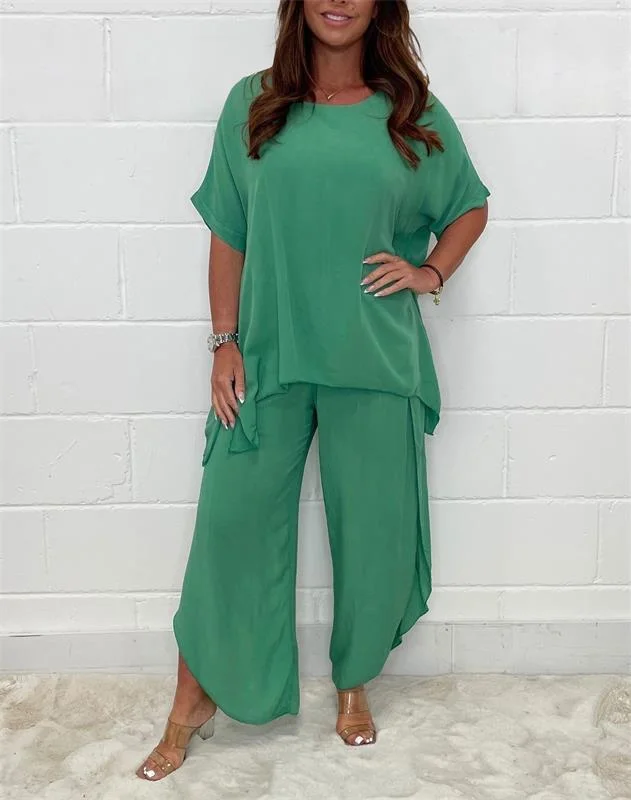 Conjunto de Pantalón con Mangas de 2 Piezas