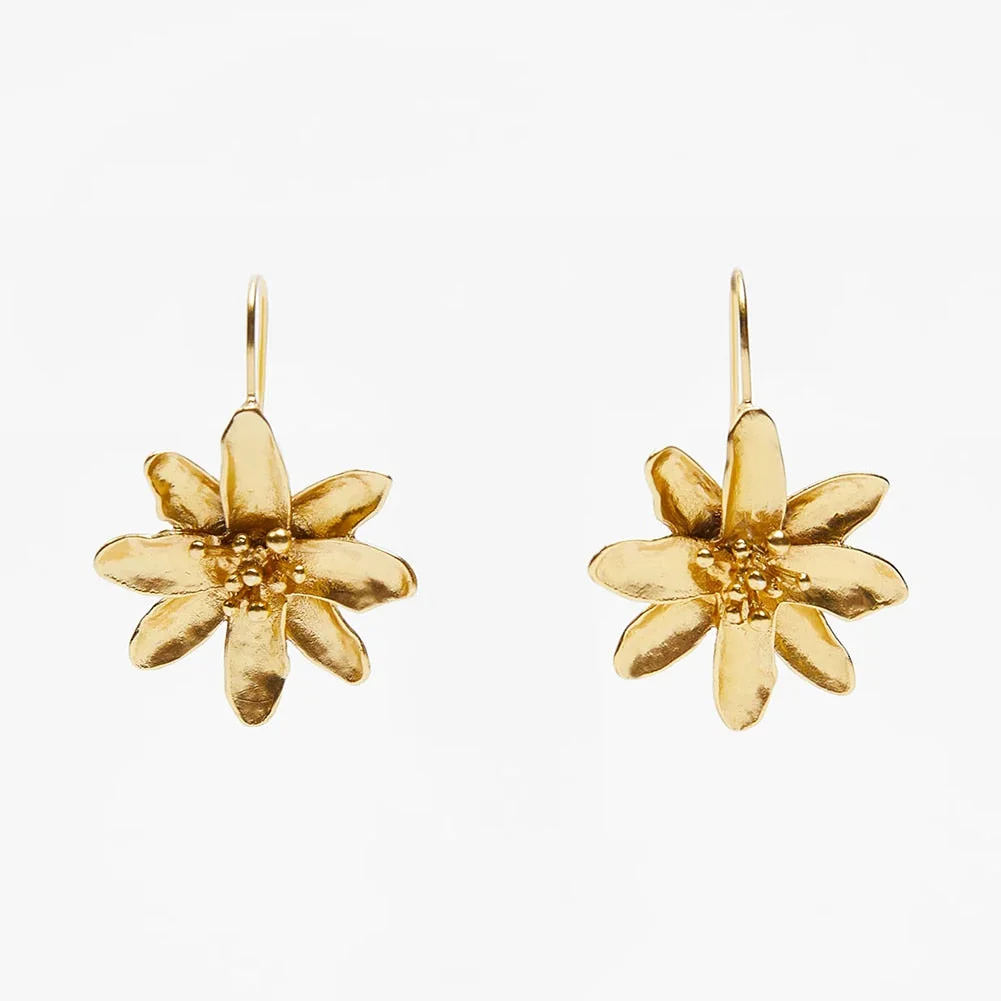 Dvacaman 2020 New Vintage Beaded Feldspar Drop Earrings for Women Boho Handmade Flower Rose Beads Tassel Earrings Dangle Jewelry