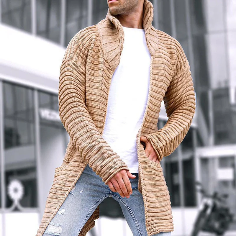 KNITTED WOOL CARDIGAN