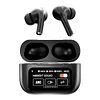 Bluetooth Compatible 5.2 TWS Stereo Noise Cancelling Smart Touch LED Display Wireless Waterproof Earphones
