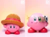 Kirby Cosplay Monkey D. Luffy & Vegeta - Kirby ONE PIECE Dragon Ball Resin Statue - EX Studio