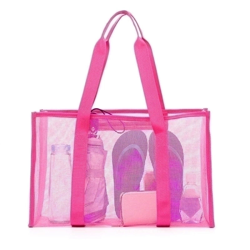 Women’s Medium Polyester Solid Color Streetwear Open Wash Bag