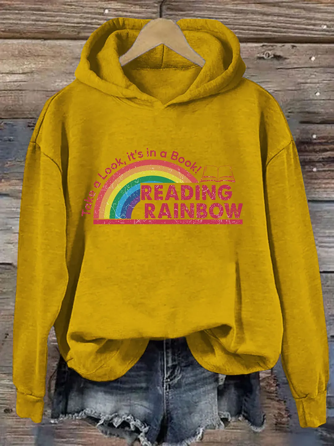 Reading Rainbow Hoodie