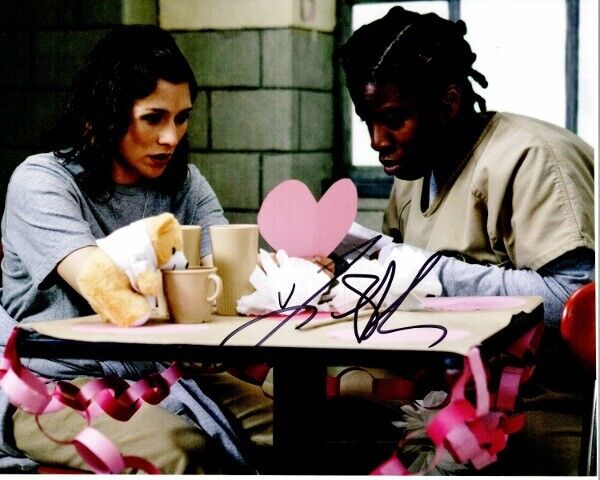 Uzo Aduba Signed - Autographed Orange is the New Black - Crazy Eyes 8x10 Photo Poster painting