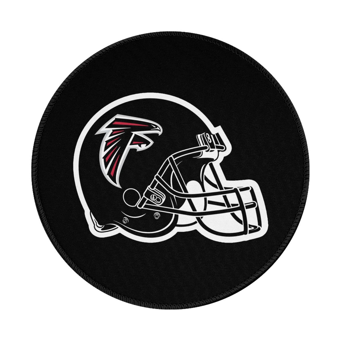 Atlanta Falcons Helmet Non-Slip Rubber Round Mouse Pad