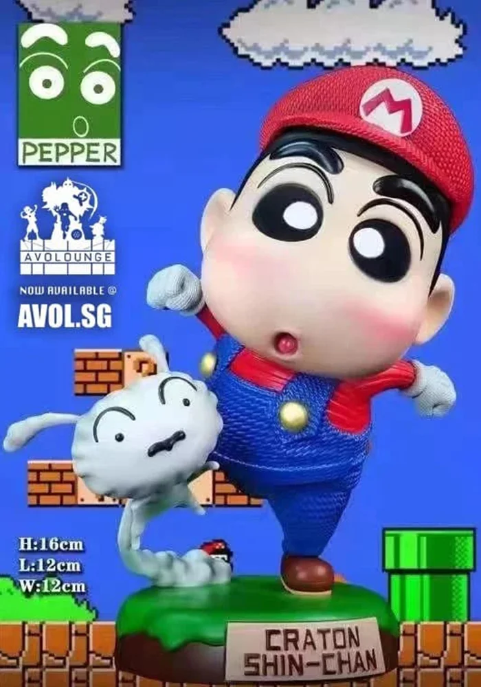 Pepper Studio - Shin Chan cosplay Super Mario-shopify