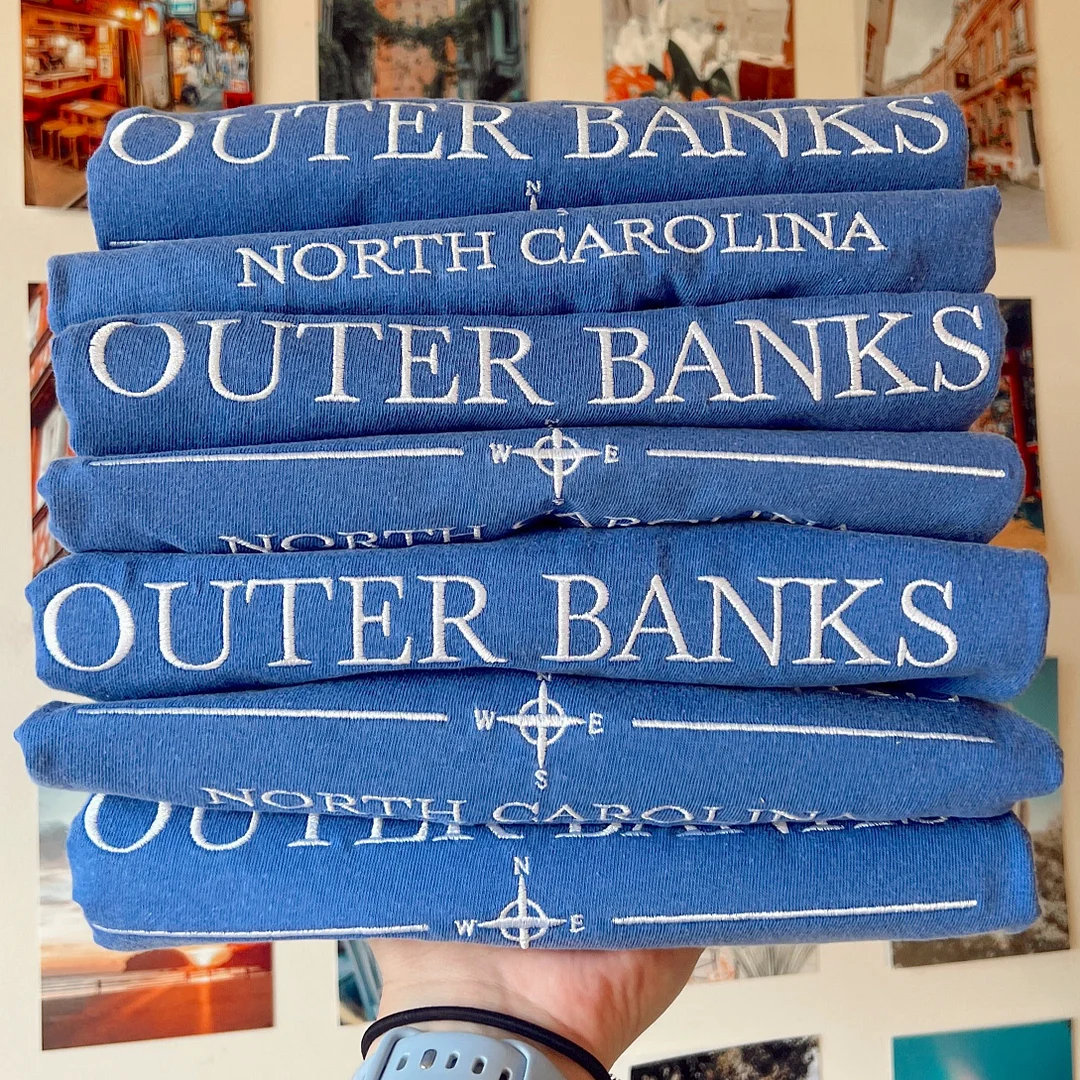 Outer Banks Embroidered Tee