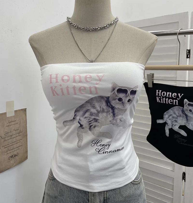 Nigikala Nigikala Diamond Tector Tset Coat Outside Wearing Bra Mat Babes Wrapped Bra Short Open Umbilly Printed Vest 8031