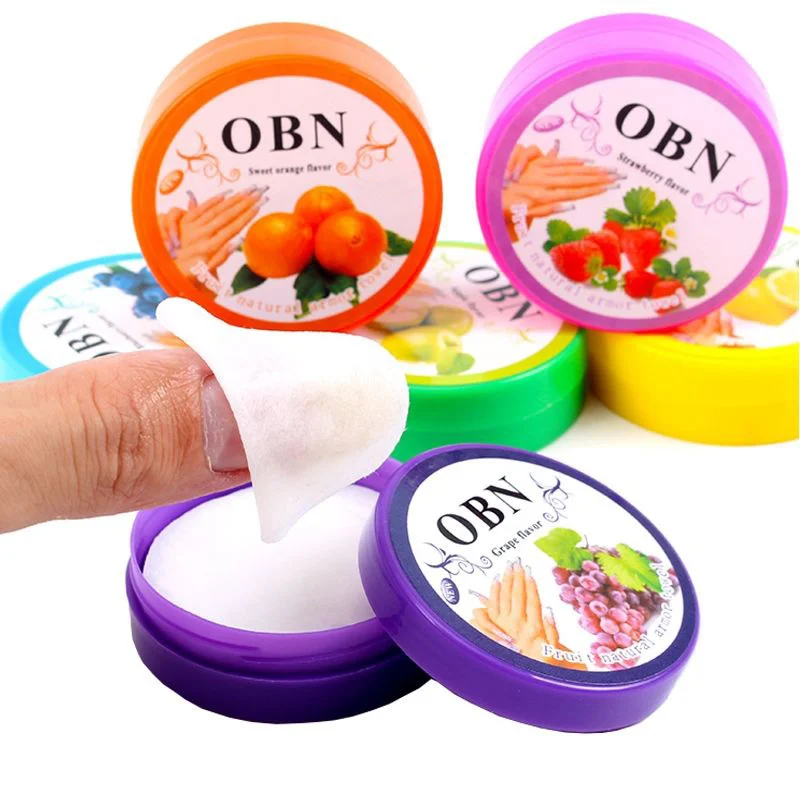 Disposable Box Handling Nail Cotton Pieces Fruit Flavor | IFYHOME