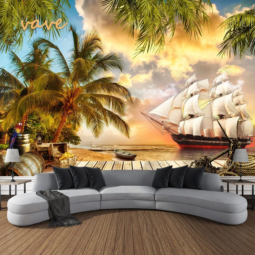 Athvotar Mountain Tree Cloth Large Tapestry Wall Hanging Boho Witchcraft Hippie Tapestry Home Room Decor Aesthetic Decoration 703-0