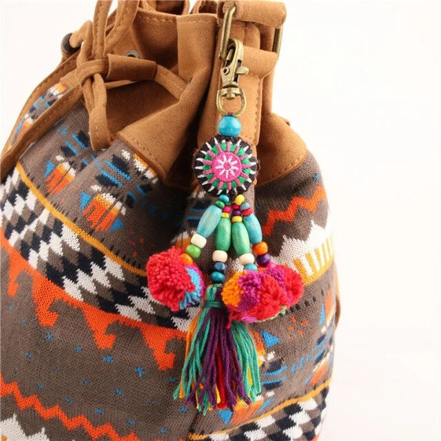 RE Charm Pompon Pom Pom Keychain Tassel Trinket Pompom Key Chain Accessories Bag Charms Women's Car key rings for a Women J3030