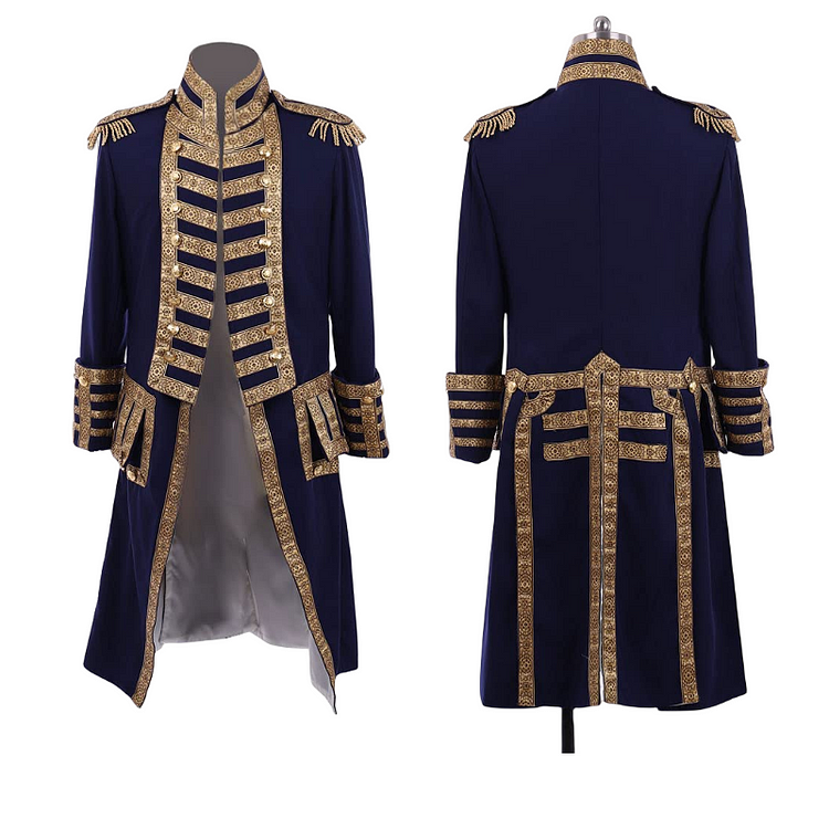 Men's 18th Century Colonial Military Costume