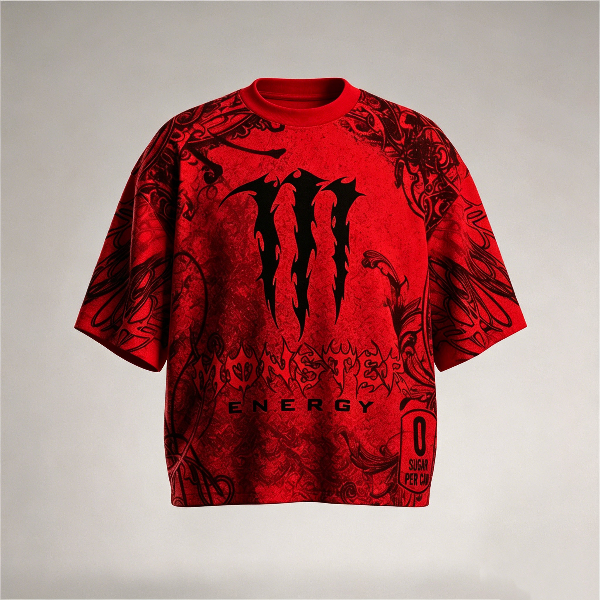 "Monster" red t-shirt