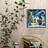 (40*40cm)Christmas Gnome -  Full Round Drill Diamond Painting