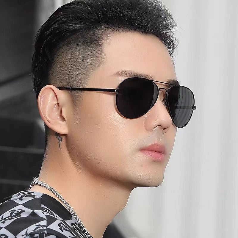 Retro Solid Color Tac Toad Glasses Full Frame Women’s Sunglasses