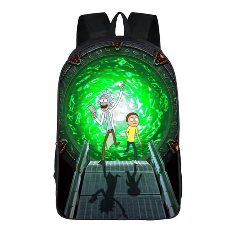 Mayoulove Anime Rick And Morty #13 Cosplay Backpack School Notebook Bag-Mayoulove