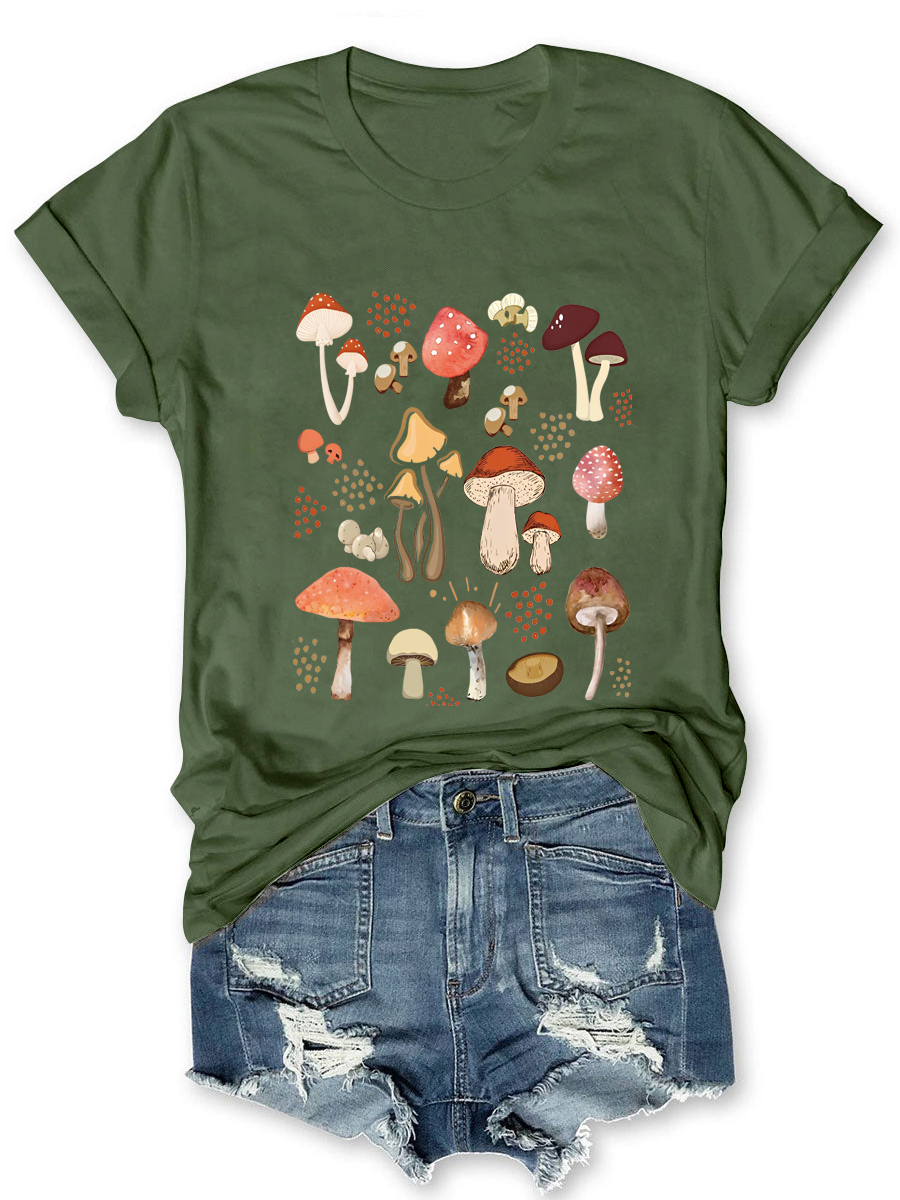 Aesthetic Mushroom T-Shirt