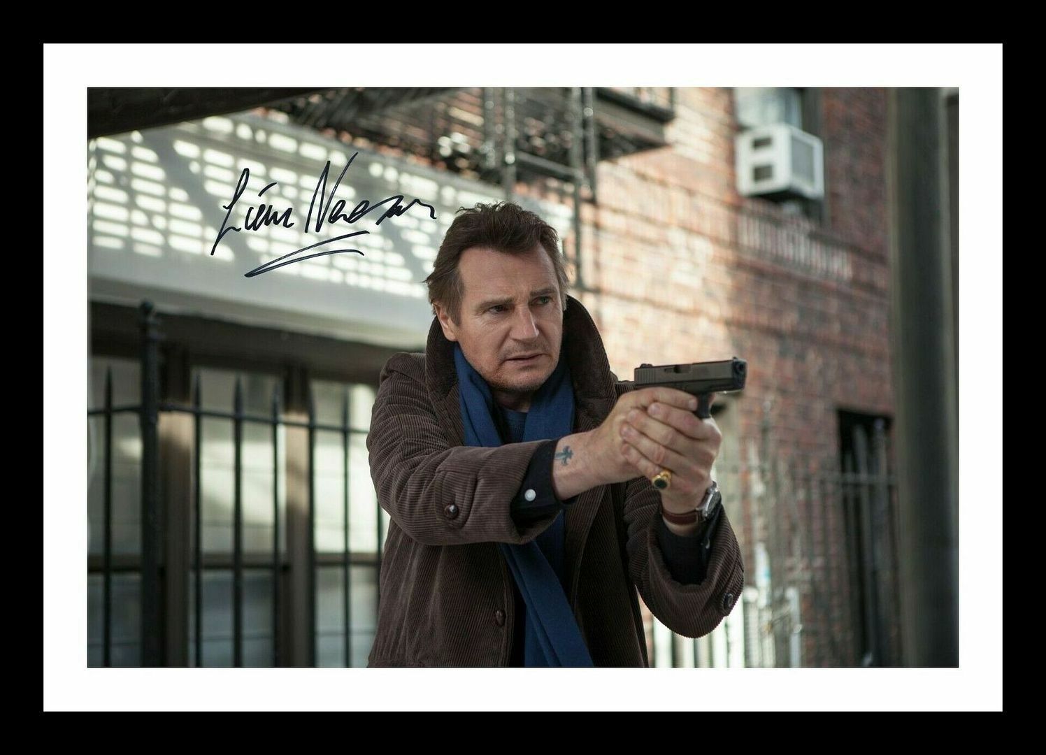 Liam Neeson Autograph Signed & Framed Photo Poster painting