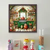 Christmas-11CT Stamped Cross Stitch 50*50cm tapestrymarket