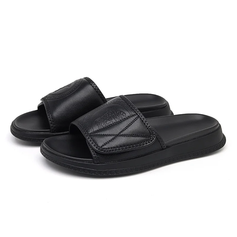 Colourp Colourp Celebrity Ins Trend Slippers Men's Wear 2023 New Flip-Drag Beach Shoes 4773-R