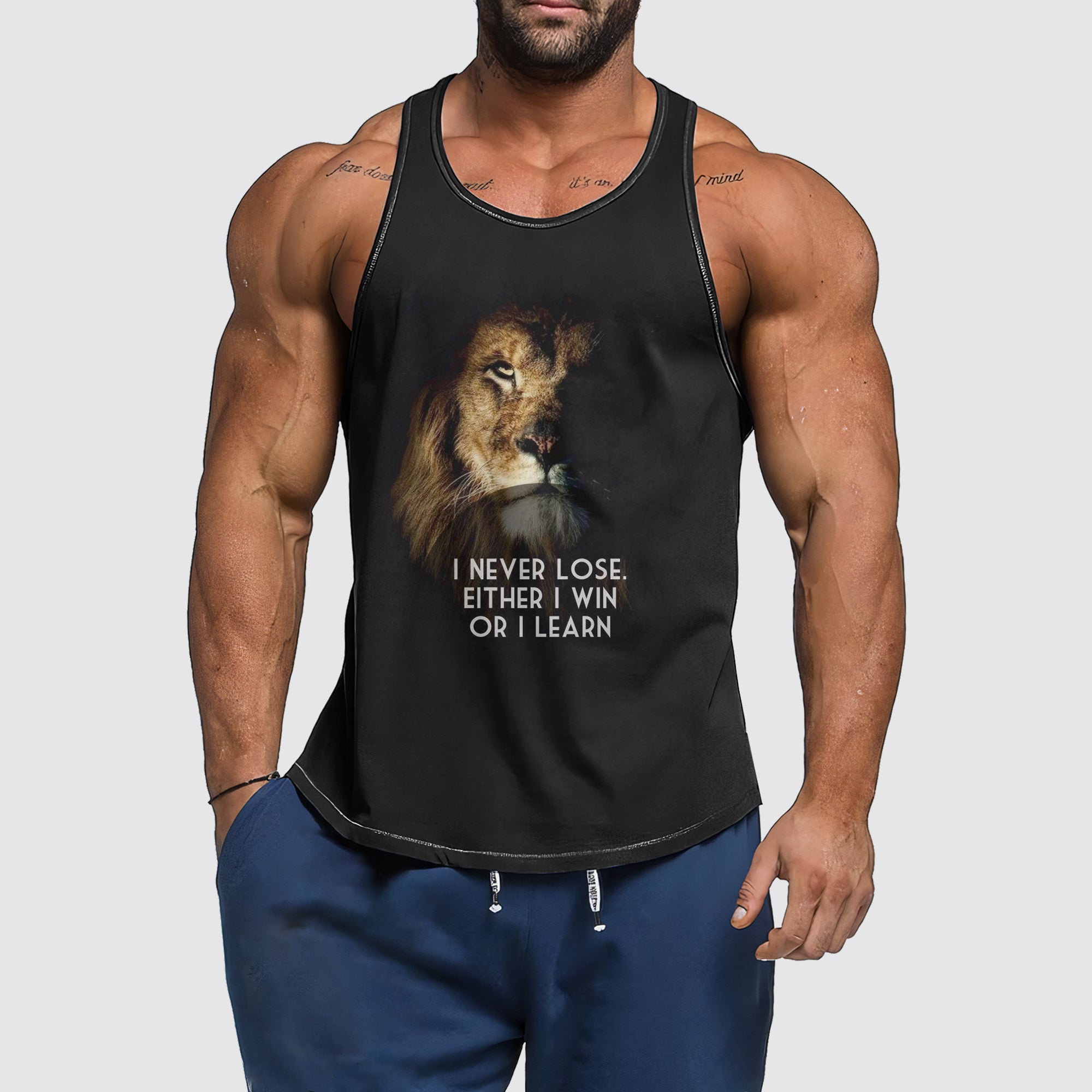 Ultimate Gym Tank Top for Men: Stay Cool and Comfy During Intense Workouts- AA06186