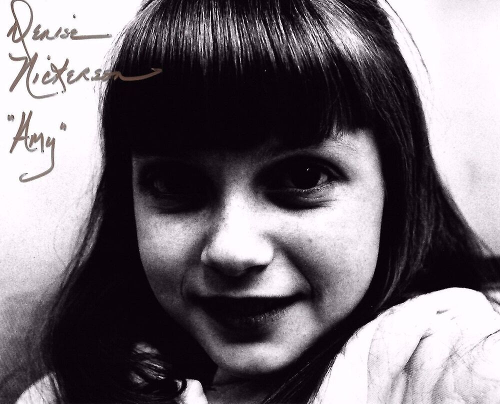 Denise Nickerson Signed 8x10 Photo Poster painting - DARK SHADOWS TV SERIES - Amy Jennings G888