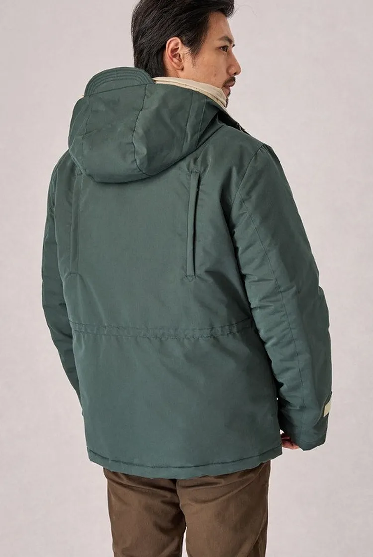 Men's Winter Windproof Jacket with Multiple Pockets